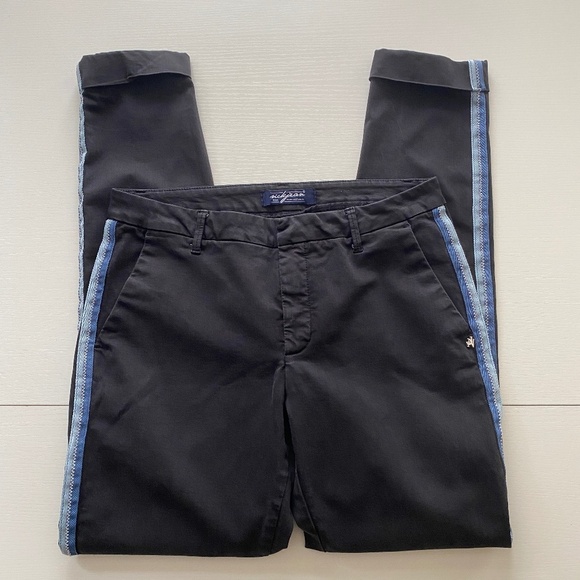 NICKJEAN Amsterdam Mid Rise Casual Stretch Pants Charcoal Wash USA 30 (UK 8) - Picture 3 of 16